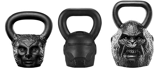 Onnit Kettlebells - fun shapes in various weights and sizes including Ironm...