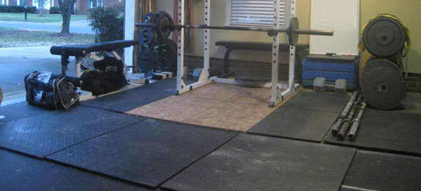 Working With Securing Stall Mats In A Garage Gym