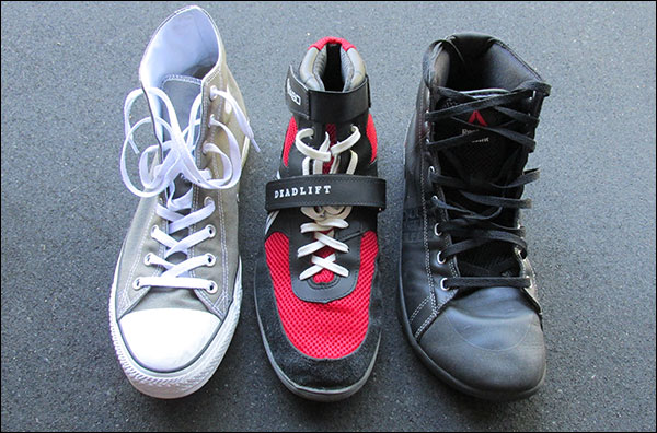 Deadlift Shoes Showdown: SABO, Chucks 