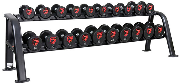 American Barbell Series IV Urethane Commercial Dumbbells