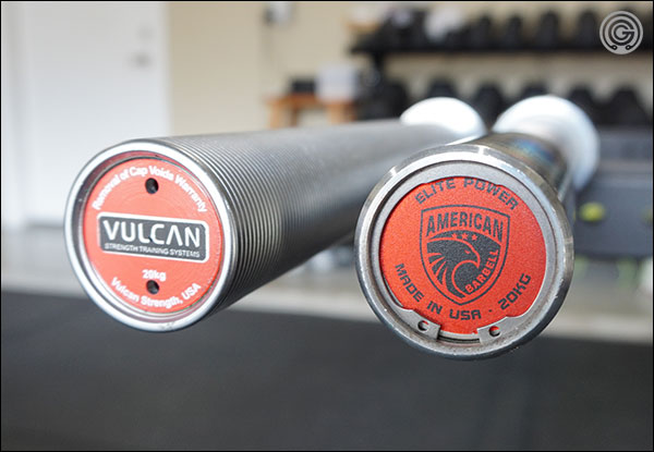 American Barbell Power Bars versus the Vulcan Absolute